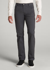 J1 STRAIGHT Leg Five-Pocket Pants for Tall Men in Iron Grey