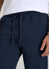 Flex Ponte Jogger for Tall Men in Navy