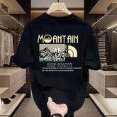 All-match Short-sleeve Men's T-shirt New Arrival Summer Trendy Brand Niche High Street American Style Loose Top
