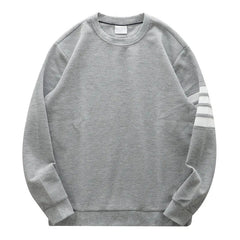 Waffley Men's Sweatshirt Spring and Autumn New Men's Crewneck Pullover Loose Sweatshirt Top Trendy Long Sleeve T-shirt