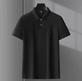 Summer Short-sleeved Polo Shirt Half-sleeved T-shirt Regular Shoulder Men's T-shirt Turnaround Shirt