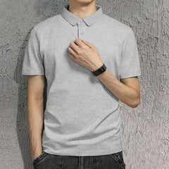 Men's Women's Casual Shirt Short Sleeve Solid Color Casual Polyester Summer Work Clothes