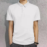Men's Women's Casual Shirt Short Sleeve Solid Color Casual Polyester Summer Work Clothes