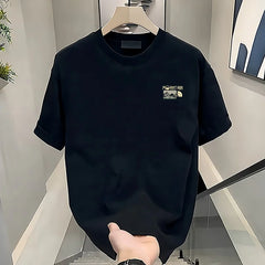 All-match Short-sleeve Men's T-shirt New Arrival Summer Trendy Brand Niche High Street American Style Loose Top
