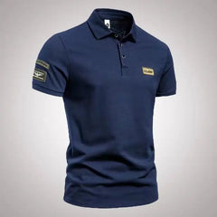 Summer New Collar Sport Men's Polo Shirt Fashionable and Casual Men's Short Sleeved T-shirt