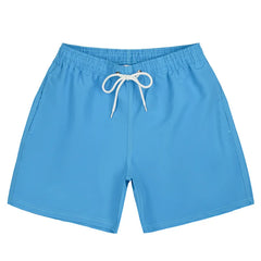 Men's Summer Low Waist Swim Trunks Quick Dry Breathable Beach Vacation Surfing Swimwear