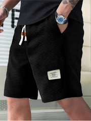 Lightweight Breathable Summer Shorts for Men - Casual Fit, Utility Pockets