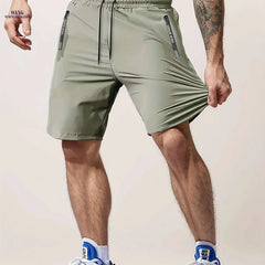 Men’s Casual Workout Shorts - Lightweight with Zipper Pocket