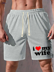 Men's Printed Casual Summer Shorts - Stretchy Drawstring Design