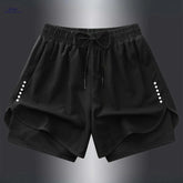 Men's Quick-Dry Athletic Swim Shorts - Lightweight, Breathable Fit