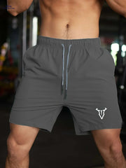 Men's Quick-Dry Basketball Shorts - Breathable Nylon & Elastic Waistband