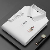 Men's Business Short Sleeve T-shirt New Men's POLO Shirt Men's Casual Business Golf T-Shirt