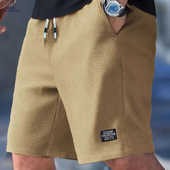 Men's Lightweight Drawstring Shorts - Casual Comfort for Beach Fun