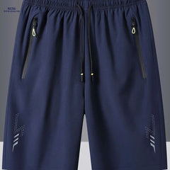 Quick-Dry Men’s Outdoor Sports Shorts - Casual Beach Running Shorts