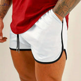 Summer Breathable Mesh Men's Shorts - Slim Fit Running & Fitness