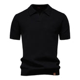 Summer High Quality Pineapple Pattern Polo Shirt Men Business Seagull Collar Men's Short Sleeve Sweater Polo
