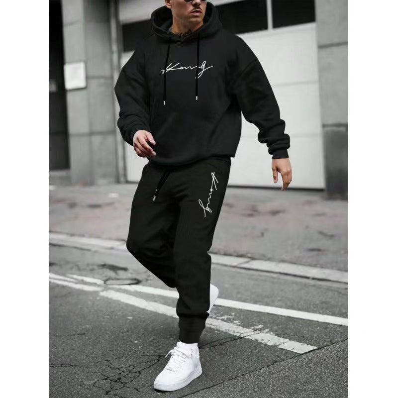 Hooded Sweatshirt and Sweatpants