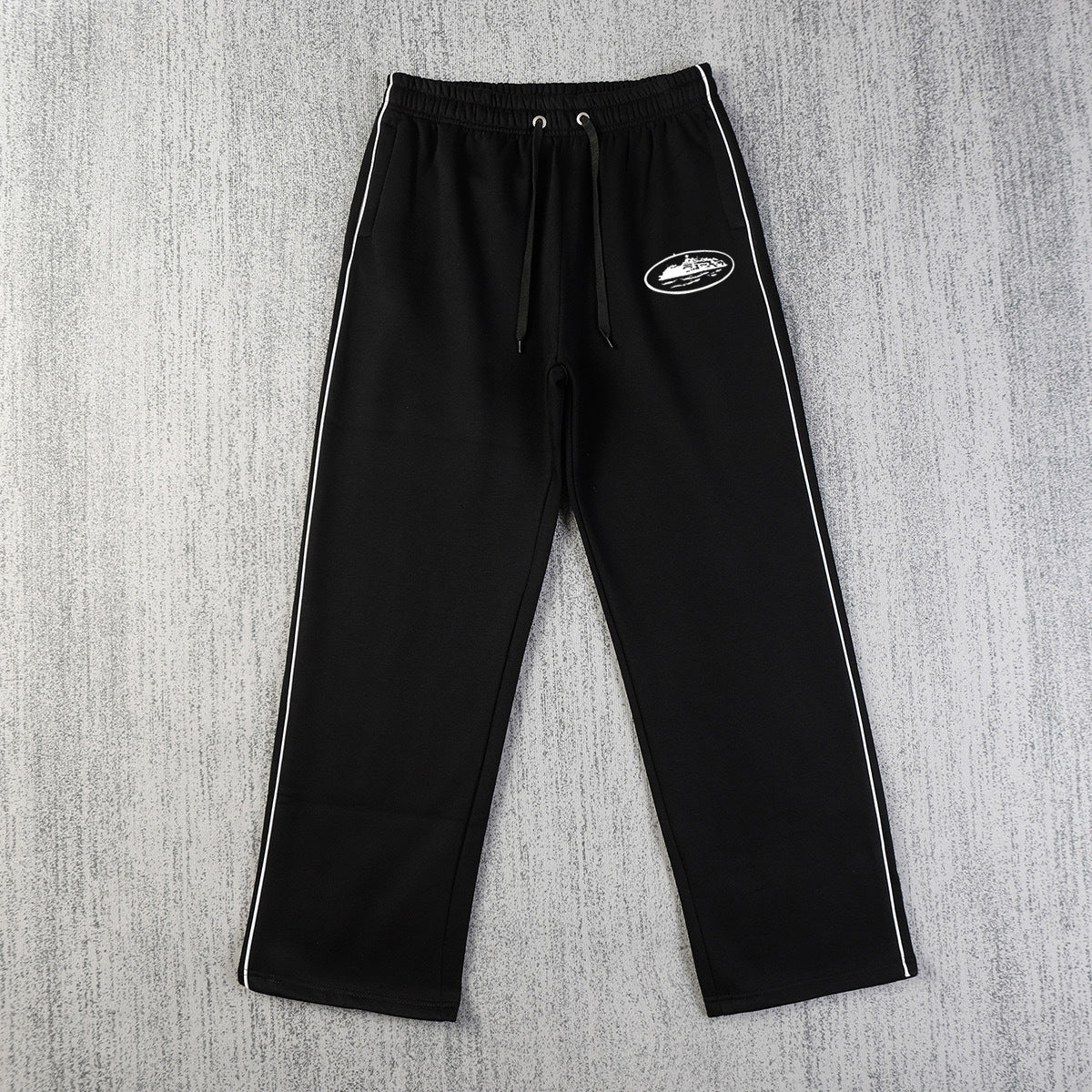 Zippered Casual Pants Set