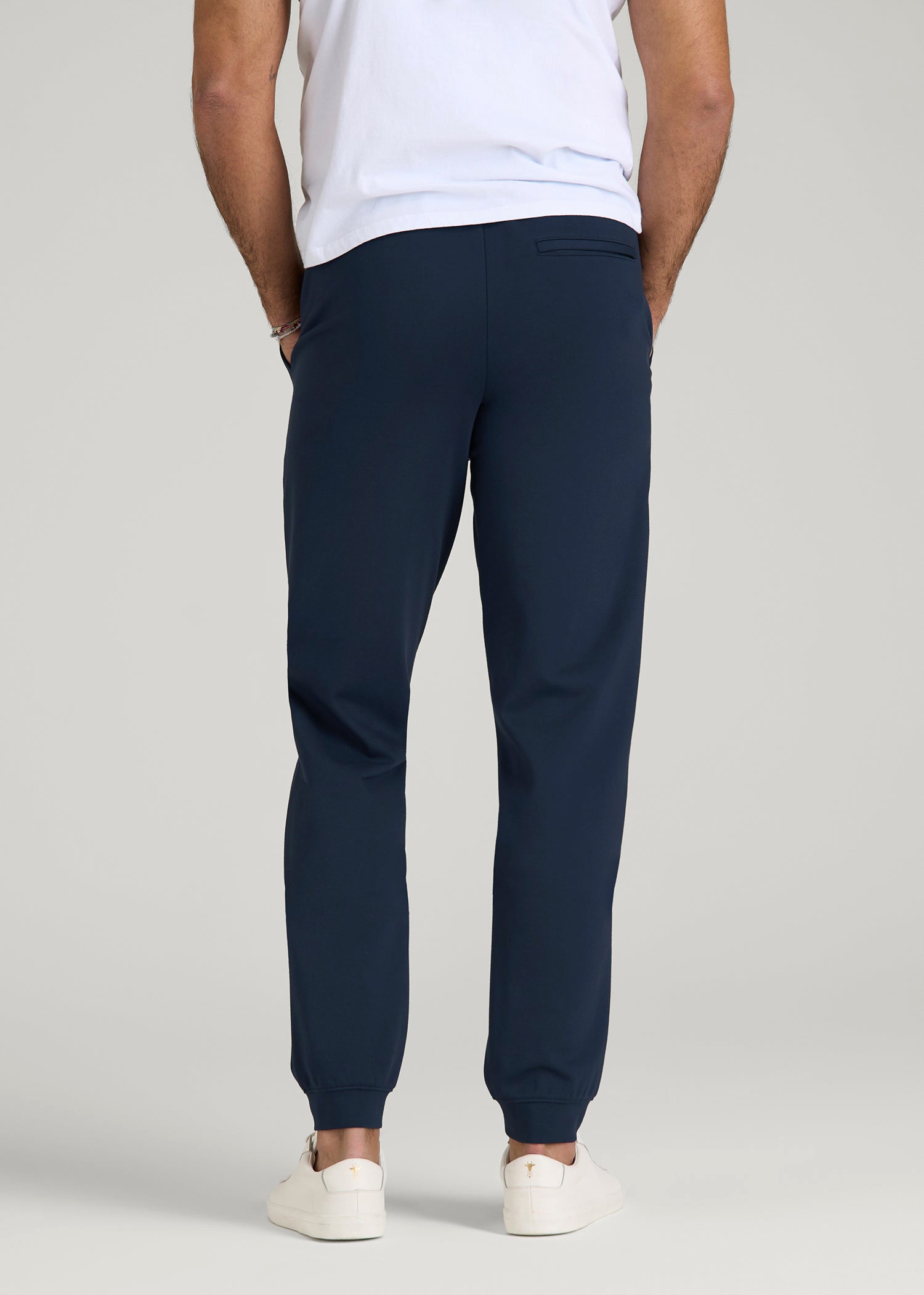 Flex Ponte Jogger for Tall Men in Navy