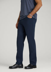 Flex Ponte Pants for Tall Men in Navy
