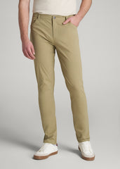 TAPERED-FIT Traveler Pants for Tall Men in Tan