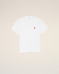 White cotton t-shirt with Ami de Coeur