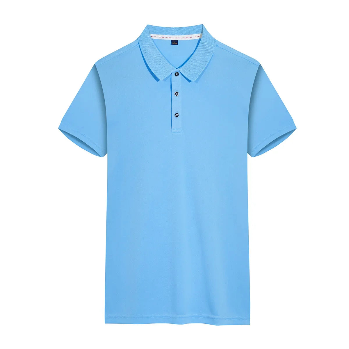 New Collection Quick Dry Polo Men's Spring Outdoor Sports Breathable Antibacterial Micro Elastic Short Sleeve Shirts