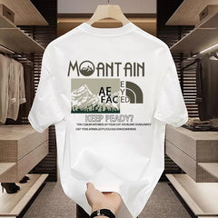 All-match Short-sleeve Men's T-shirt New Arrival Summer Trendy Brand Niche High Street American Style Loose Top