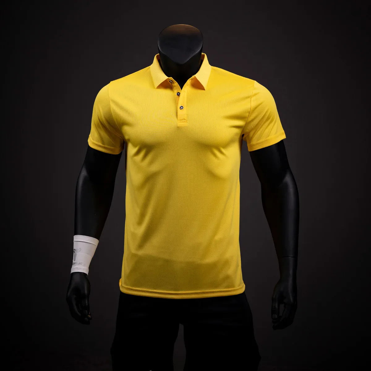New Collection Quick Dry Polo Men's Spring Outdoor Sports Breathable Antibacterial Micro Elastic Short Sleeve Shirts