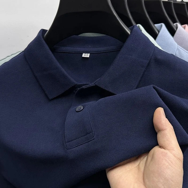 Men's Women's Casual Shirt Short Sleeve Solid Color Casual Polyester Summer Work Clothes