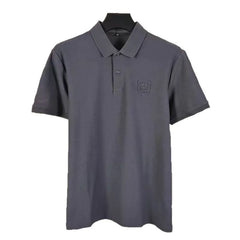 Summer Short-sleeved Polo Shirt Half-sleeved T-shirt Regular Shoulder Men's T-shirt Turnaround Shirt