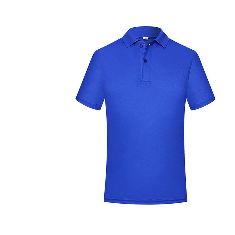 Men's Women's Casual Shirt Short Sleeve Solid Color Casual Polyester Summer Work Clothes