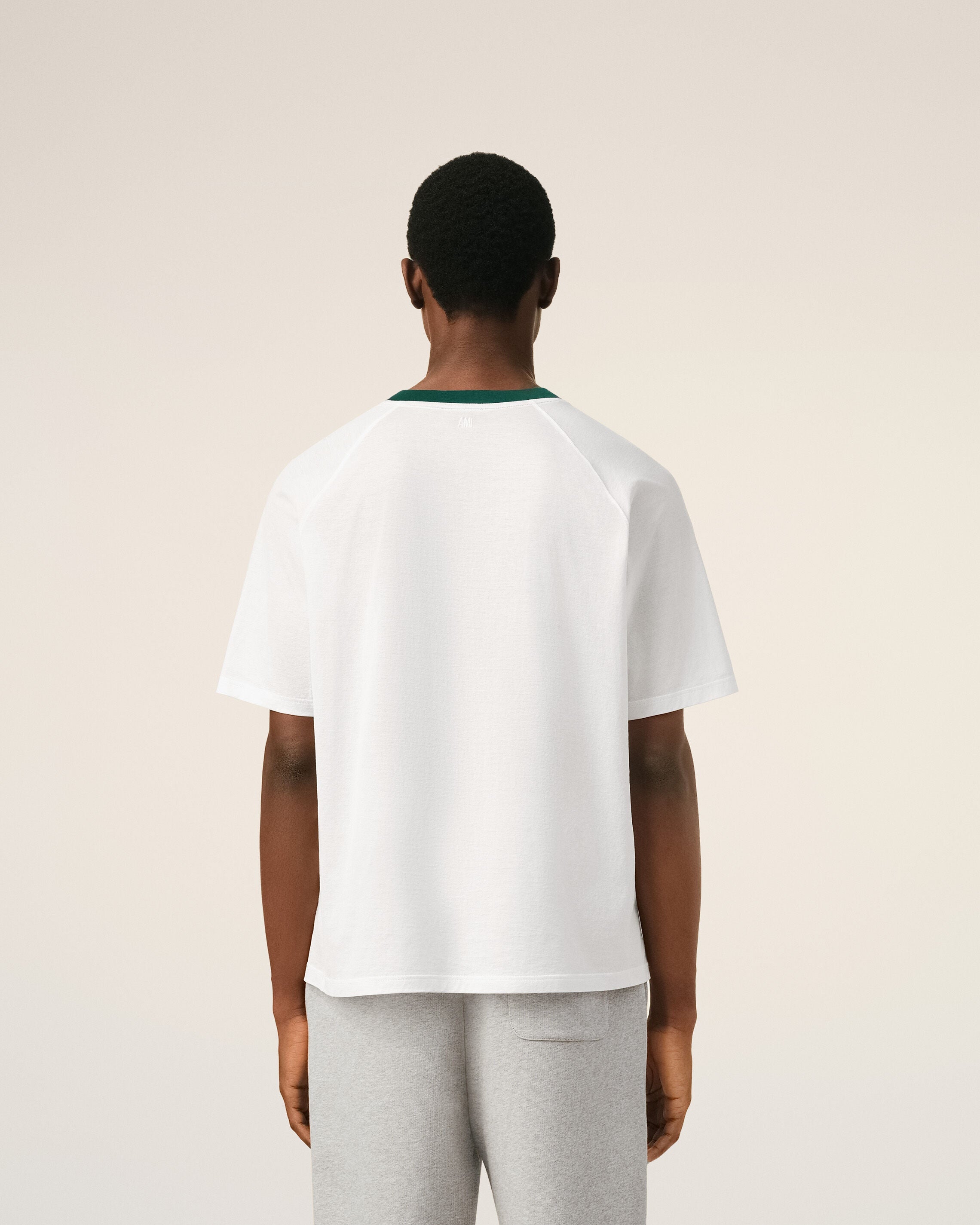 White Cotton Ami De Coeur T-Shirt