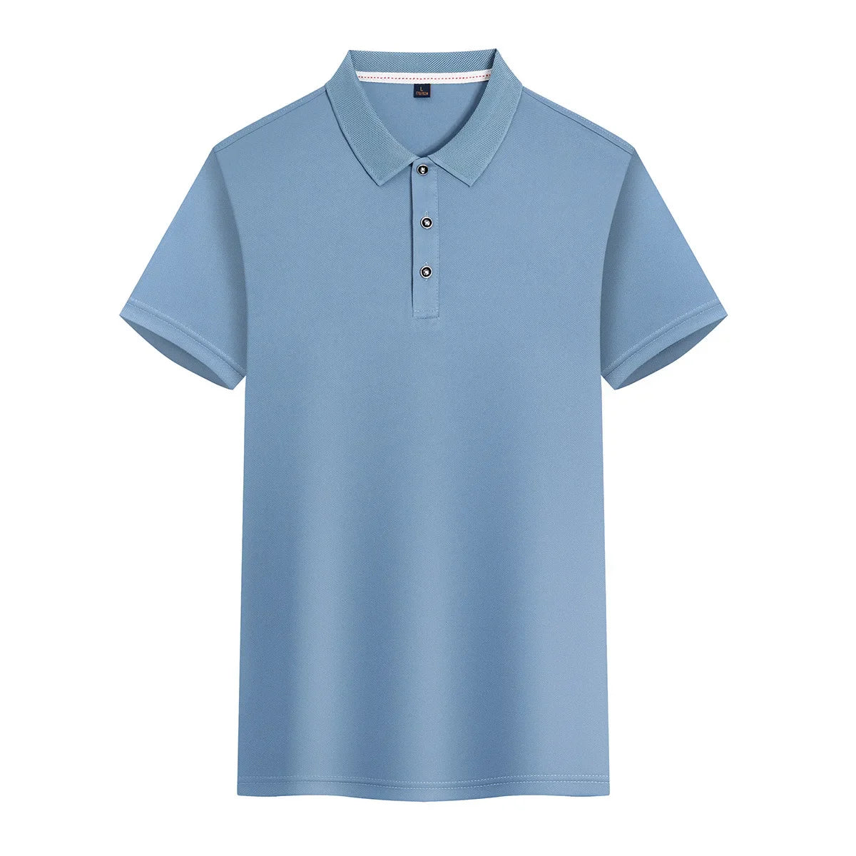 New Collection Quick Dry Polo Men's Spring Outdoor Sports Breathable Antibacterial Micro Elastic Short Sleeve Shirts