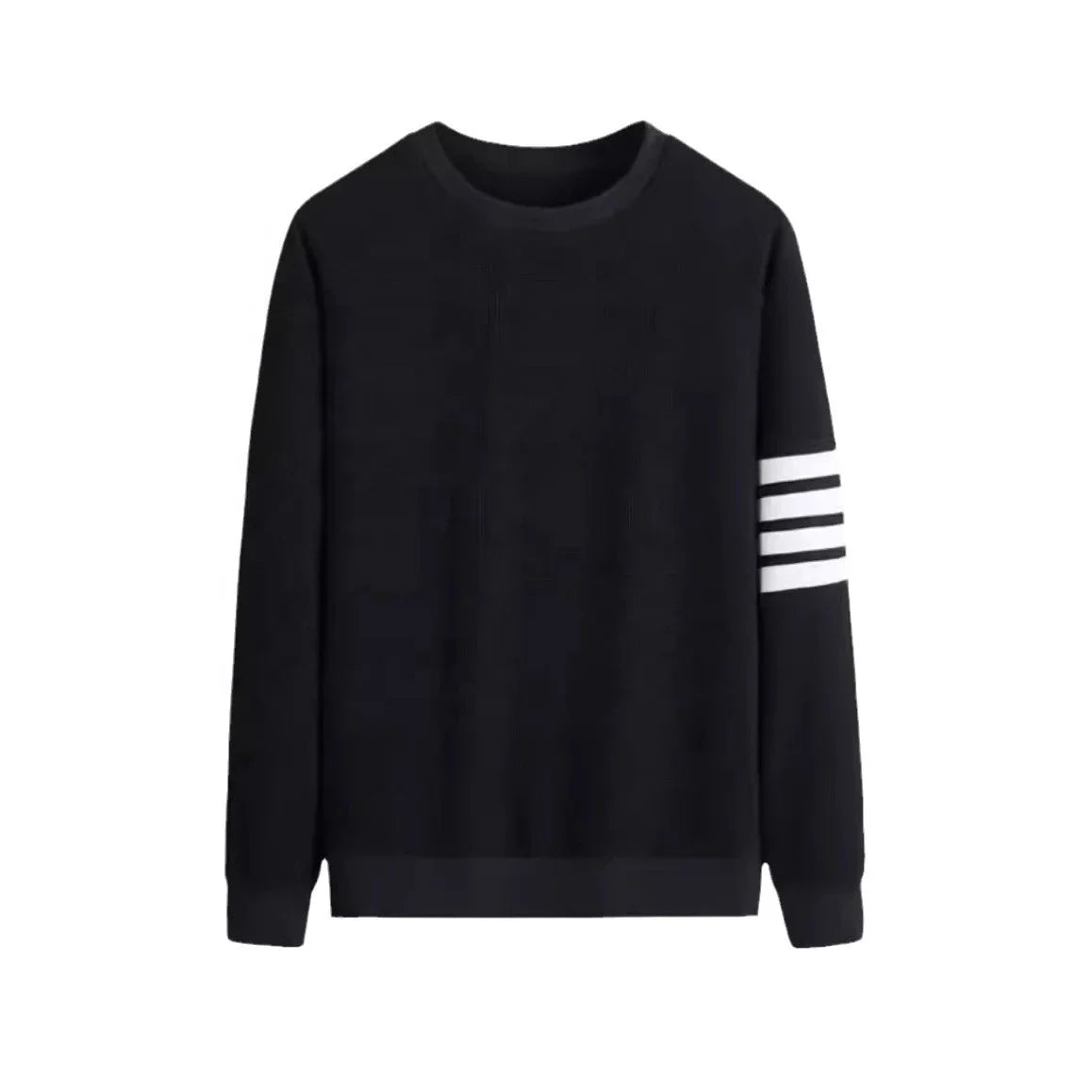 Waffley Men's Sweatshirt Spring and Autumn New Men's Crewneck Pullover Loose Sweatshirt Top Trendy Long Sleeve T-shirt