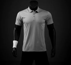 New Collection Quick Dry Polo Men's Spring Outdoor Sports Breathable Antibacterial Micro Elastic Short Sleeve Shirts