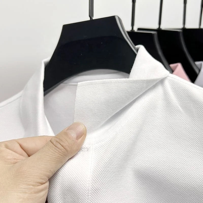 Men's Women's Casual Shirt Short Sleeve Solid Color Casual Polyester Summer Work Clothes