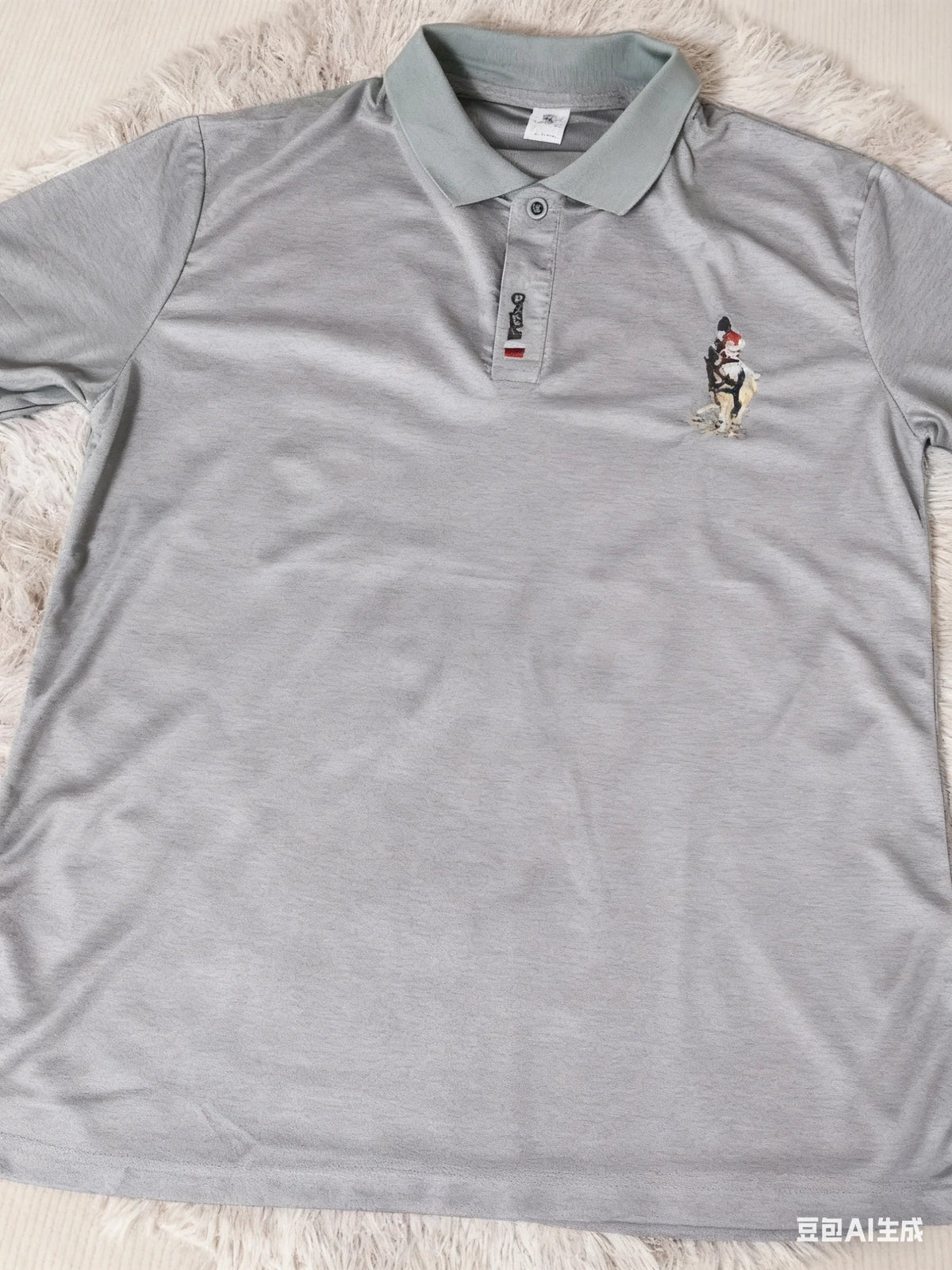 Summer Men's Short Sleeve T-shirt Embroidery Casual Turndown POLO Shirt Young and Middle-aged Men's Plus Size T-shirts