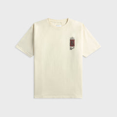 Rhude Fumar 91 Tee - Vintage White / Black / Red