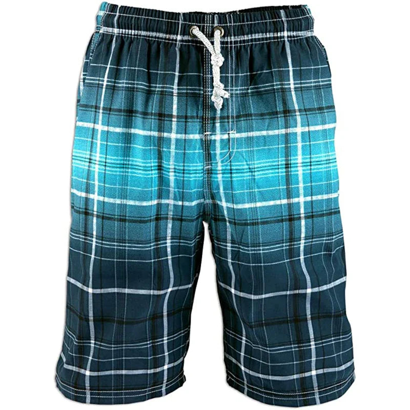 Men Board Shorts Summer Quick Dry Beach Shorts Swimsuit Woman homme Fashion Swim Trunks 3D Printed Bermuda Surf Ice Shorts