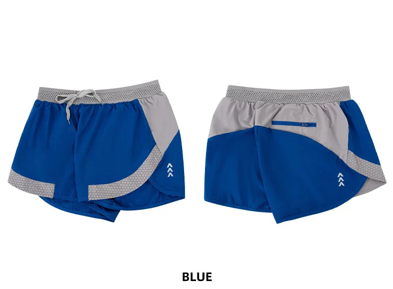Men's Solid Drawstring Waist Pocket Shorts, Regular Fit Casual Breathable Quick Drying Swimming Shorts, Men's Bottoms for Summer