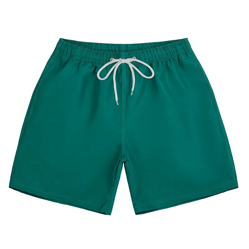 Men's Summer Low Waist Swim Trunks Quick Dry Breathable Beach Vacation Surfing Swimwear