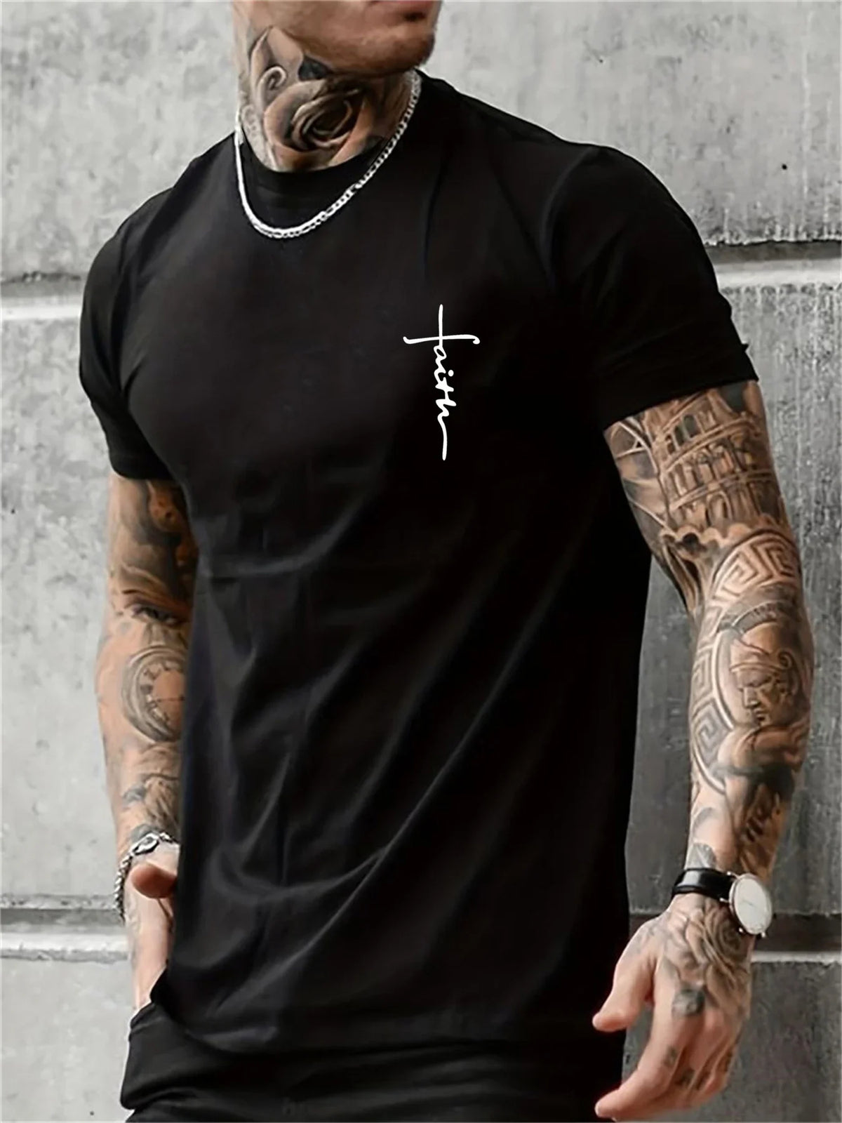 Men's Cross Pattern T-shirt™