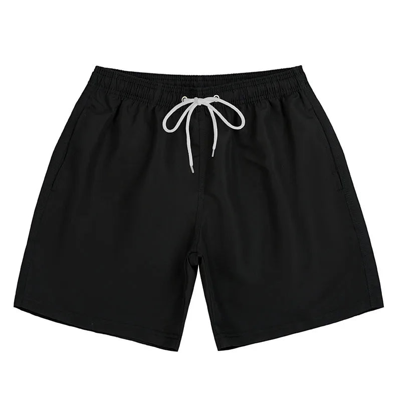 Men's Summer Low Waist Swim Trunks Quick Dry Breathable Beach Vacation Surfing Swimwear