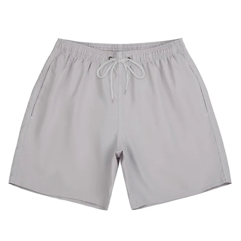 Men's Summer Low Waist Swim Trunks Quick Dry Breathable Beach Vacation Surfing Swimwear