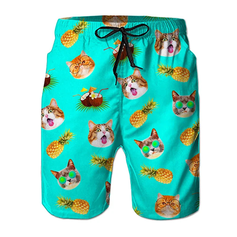 Multi Designs Beach Shorts Pants Swimsuit Tropical Summer Casual Mens Swim Trunks 3D Print Board Shorts Cool Ice Shorts