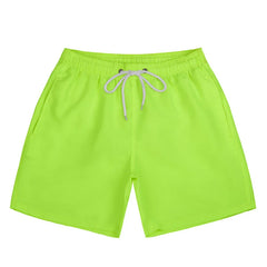 Men's Summer Low Waist Swim Trunks Quick Dry Breathable Beach Vacation Surfing Swimwear