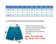Funny Ice Cream Print Beach Designer Casual Men's Shorts Outdoor Leisure Drawstring Board Shorts Loose Shorts