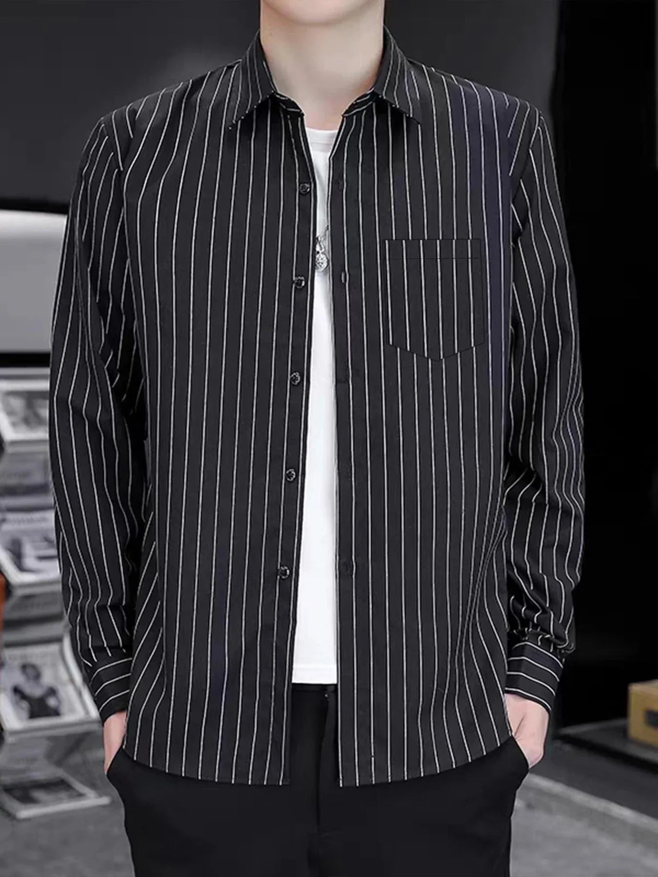 New Streetwear Striped Shirt™