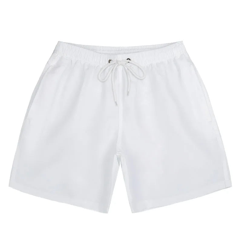 Men's Summer Low Waist Swim Trunks Quick Dry Breathable Beach Vacation Surfing Swimwear